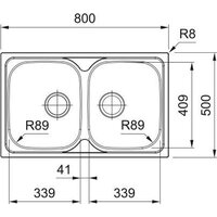 Franke Spark SKX 620-34-34/80 101.0712.234 Image #2