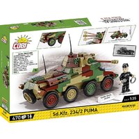 Конструктор Cobi Historical Collection WWII Sd Kfz 234/2 Puma - Превью изображения №12 — Интернет-магазин Your Sale