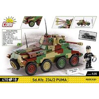 Конструктор Cobi Historical Collection WWII Sd Kfz 234/2 Puma - Превью изображения №4 — Интернет-магазин Your Sale