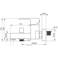 Deante Anemon Bis BBZ N10M Image #2