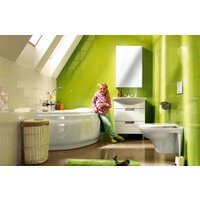 Cersanit Joanna 140x90 R (с ножками и экраном) Image #7