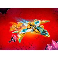 LEGO Ninjago 71770 Реактивный самолёт Зейна Золотой дракон Image #5