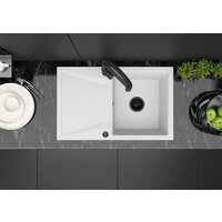 Кухонная мойка Kernau KGS J 5079 1B1D Pure White - Превью изображения №2 — Интернет-магазин Your Sale