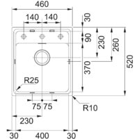Franke Mythos MTG 610-45 (белый) Image #2