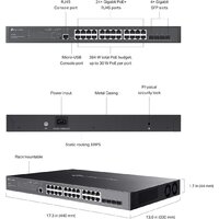 Управляемый коммутатор 2-го уровня TP-Link Omada SG3428MP - Превью изображения №6 — Интернет-магазин Your Sale