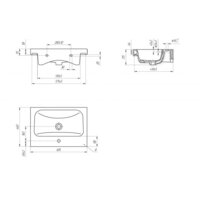 Aquanet Тумба с умывальником Беркли 60 306357 Image #15