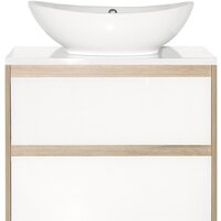 Style Line Тумба под умывальник Монако МДФ 75 (подвесная, со столешницей) Image #2