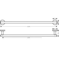 Набор для туалета Hansgrohe Logis Set Universal 41728000 - Превью изображения №3 — Интернет-магазин Your Sale