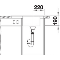 Blanco Elon 45 S (антрацит) 524814 Image #4