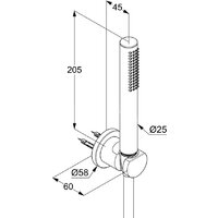 Kludi Nova Fonte Puristic 2085005-15 Image #2