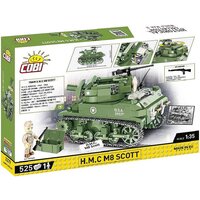 Конструктор Cobi Historical Collection WWII H.M.C. M8 Scott - Превью изображения №11 — Интернет-магазин Your Sale
