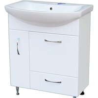 СанитаМебель Тумба Камелия 66.79 Д2 с умывальником Балтика 70