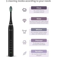 Электрическая зубная щетка TrueLife SonicBrush Clean30 (черный) - Превью изображения №2 — Интернет-магазин Your Sale