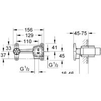 Скрытый механизм Grohe Grandera [23319000] - Превью изображения №2 — Интернет-магазин Your Sale