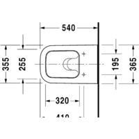 Duravit Happy D.2 [222109] Image #2