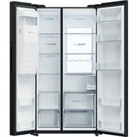 Холодильник side by side Haier HSW79F18DIGB - Превью изображения №3 — Интернет-магазин Your Sale