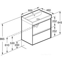 Roca Тумба под умывальник Ona 60 857613509 Image #7