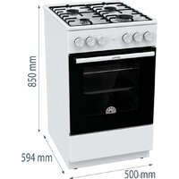 Кухонная плита Gorenje GG5A12WH - Превью изображения №17 — Интернет-магазин Your Sale