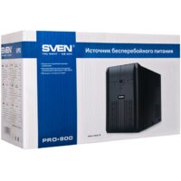 Источник бесперебойного питания SVEN Pro+ 800 - Превью изображения №4 — Интернет-магазин Your Sale