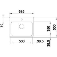 Blanco Lemis 6-IF 525109 (нержавеющая сталь) Image #2