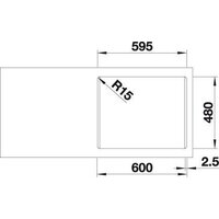 Blanco Lemis 6-IF 525109 (нержавеющая сталь) Image #3