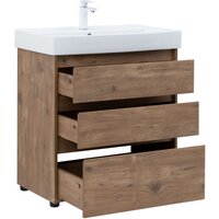 Aquanet Тумба под умывальник Nova Lite 75 302474 (дуб рустикальный) Image #4