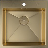 Кухонная мойка ZorG Zerox 51 IF PVD Gold - Превью изображения №3 — Интернет-магазин Your Sale