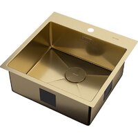Кухонная мойка ZorG Zerox 51 IF PVD Gold - Превью изображения №2 — Интернет-магазин Your Sale