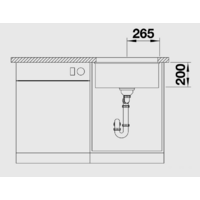 Blanco Etagon 500-U 525887 (черный) Image #4