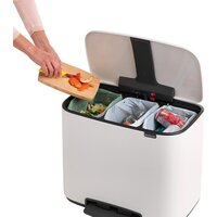 Brabantia Bo Pedal Bin 3 x 11л (белый) Image #6