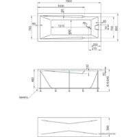 1Марка Raguza 190x90 (с каркасом) Image #2