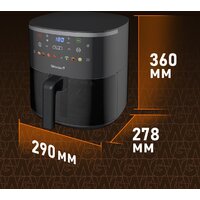 Аэрогриль (аэрофритюрница) Weissgauff WAF 706 DB Compact Fry - Превью изображения №21 — Интернет-магазин Your Sale