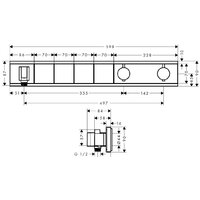 Hansgrohe RainSelect 15357600 (черный) Image #10