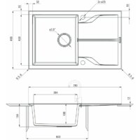 Deante Andante Flush ZQN G11F (графитовый металлик) Image #2