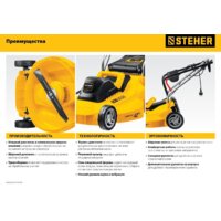 Газонокосилка Steher LM-33-1300 - Превью изображения №8 — Интернет-магазин Your Sale