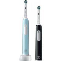 Комплект электрических зубных щеток Oral-B Pro Series 1 D305.523.3H (2 шт, черный/бирюзовый) - Превью изображения №3 — Интернет-магазин Your Sale