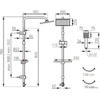 Ferro Squerto Lux NP24-BL (черный) Image #2