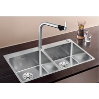 Blanco Andano 400/400-IF/A 525249 (с клапаном-автоматом, сатин) Image #2