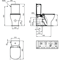 Ideal Standard Tesi AquaBlade T008201+T352701+T356801 Image #7