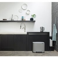 Brabantia Bo Pedal Bin 11л + 23л (минерально-серый) Image #10
