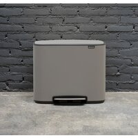 Brabantia Bo Pedal Bin 11л + 23л (минерально-серый) Image #9