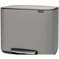 Brabantia Bo Pedal Bin 11л + 23л (минерально-серый) Image #2