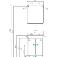 Акватон Тумба с умывальником Скай 1A2381K1SY010 Image #5