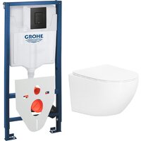 Lauter Sulzdorf + GROHE Solido 38811KF0 + панель GROHE 37131000 (белый с микролифтом)