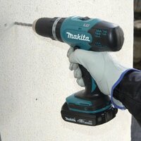 Ударная дрель-шуруповерт Makita DHP453RTJ (с 2-мя АКБ, кейс) - Превью изображения №9 — Интернет-магазин Your Sale