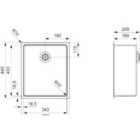 Reginox New York 34X40 (L) Image #2