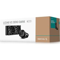 Система жидкостного охлаждения для процессора DeepCool LE240 V2 Zero Dark R-LE240ZERO-BKLNMD-G-1 - Превью изображения №6 — Интернет-магазин Your Sale
