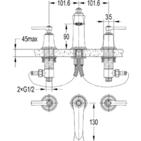 Omnires Armance AM5214/1 ORB Image #2