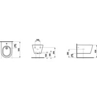 Биде Laufen Kartell [8303310003021] - Превью изображения №2 — Интернет-магазин Your Sale
