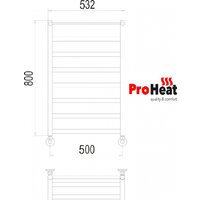 ProHeat Line 50x80 (с полкой) Image #2
